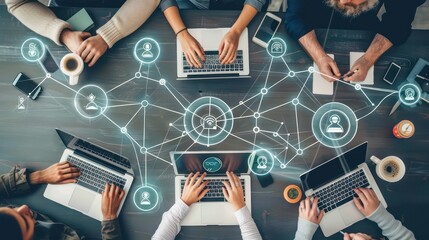 significance of network connections in the context of online marketing systems and their impact on digital sales