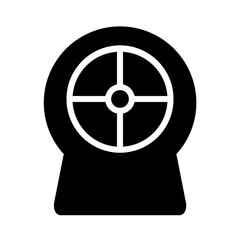 Car Flat Part Glyph Icon