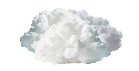 huge cloud, side view close-up, . isolated on transparent background . PNG, cutout, or clipping path.	
