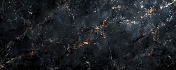 grunge texture background,black marble background with yellow veins - obrazy, fototapety, plakaty