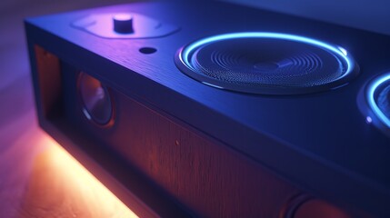 Bluetooth Speaker 4K Realistic Lighting Unreal Engine