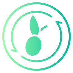 olive gradient icon