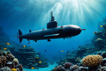 a submarine on duty.
Generative AI