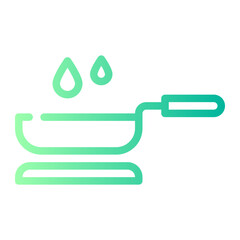cooking gradient icon