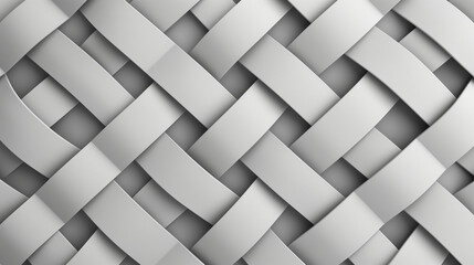 Sleek Weave: Silver Straps Crossing in a Sophisticated Pattern