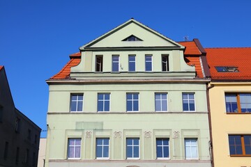 Fototapeta na wymiar Architecture in Wodzislaw Slaski, Poland