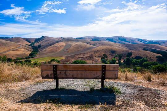 East Bay mountain view in San Francisco bay area