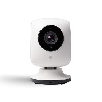 webcam isolated on white background