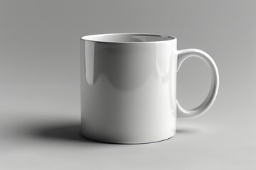 Obraz premium blank coffee mug mockup professional photography
