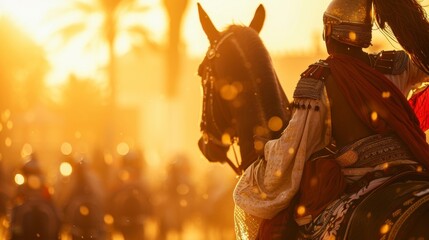 The charioteers are highly respected in Egyptian society with many young boys aspiring to become skilled warriors like them.