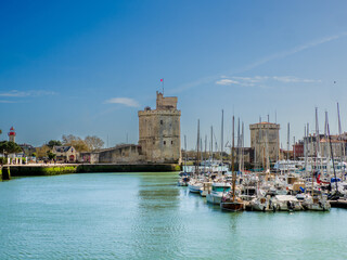 Fototapeta premium Dans le port de La Rochelle