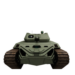 tank vehicle set on white background