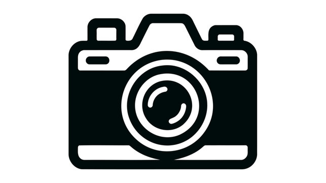 Camera Photography Icon Logo Template Illustration Design. Vector