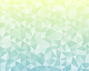 三角形が変形したグラデーションカラーの背景