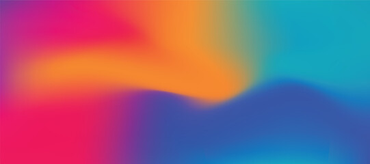 Abstract Vibrant Gradient background. Saturated Colors Smears. Vector EPS10.