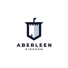 shields and castles for security and surveillance logos