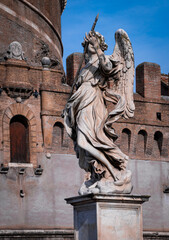 Rome, Italy, view from Sant Angelo Castle