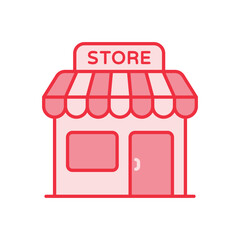 Shopping Store icon vector stock illustration