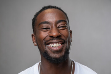 Portrait of smiling man looking at camera