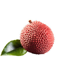 Lychee isolated on transparent background, png
