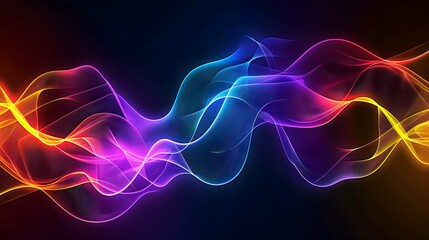 Abstract neon background