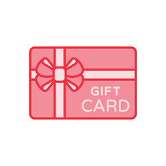 Gift Card icon vector stock illustration