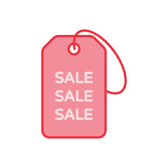 Sale Tag icon vector stock illustration