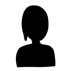 Male and female silhouettes