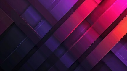 Dynamic black gradient abstract background with geometric lines and transparent rectangles -...