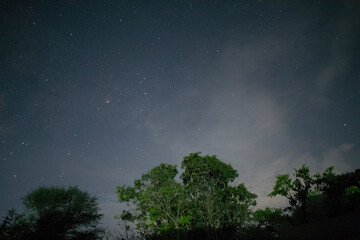 Milky Way Stars Night Sky Landscape