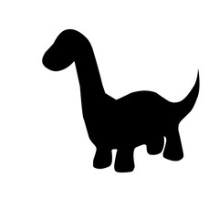 Dinosaur silhouettes