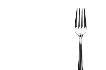 Pasta Fork isolated on transparent background