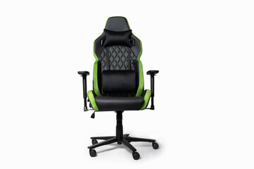 Gaming chair on white background