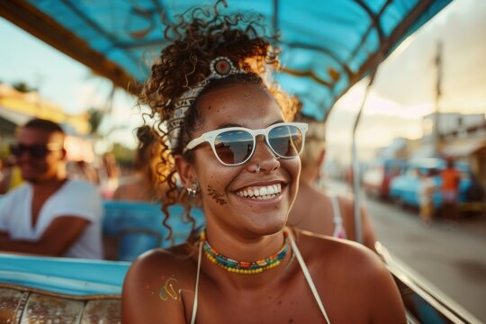 Exuberant Pool Party with Friends. Joyful diverse group of friends laughing and splashing water at a pool party, enjoying the moment. Vacation summer activity concept.