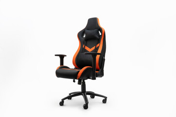 Gaming chair on white background