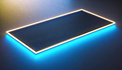 Neon banner board