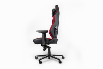 Gaming chair on white background