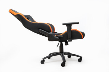 Gaming chair on white background