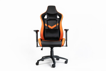 Gaming chair on white background