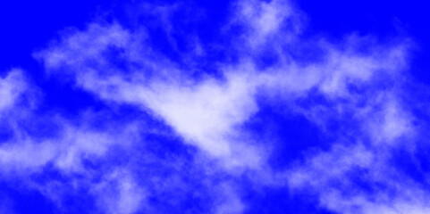 Modern and luxury blue sky with clouds isolated nature background. An unrealistically blue cloudy sky. Mystery, spirituality, universe. abstract. Idyllic summer sky,  serene beauty in nature.
