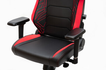 Gaming chair on white background