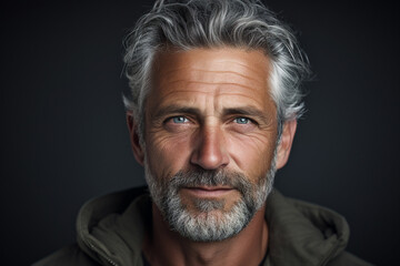 Obraz premium AI generated portrait of confident successful handsome businessman