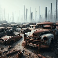 Abandoned Car Graveyard