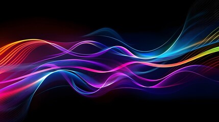 Abstract neon background 