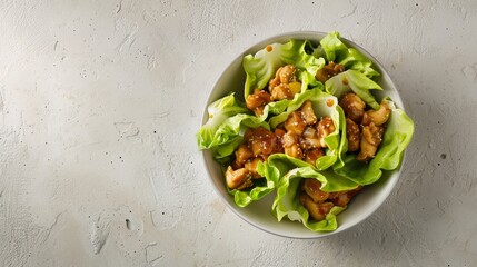 Savory Hoisin Chicken Tacos with Fresh Lettuce