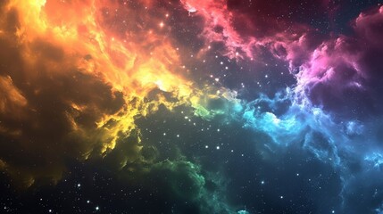 Fototapeta premium Space galaxy wallpaper. nebula wallpaper. Beautiful cosmic Outer Space wallpaper. Space background with shining stars. cosmos with stardust. Infinite universe and starry night. Planets wallpaper.