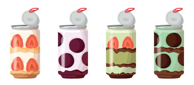 Soda can cakes. Cakes in drinking cans, sweet delights. Trending cake in a drink can. Fluffy Chiffon Cake In A Can.