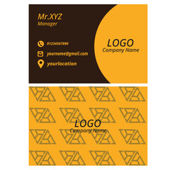 Exclusive and Unique Professional Business Card Design.
