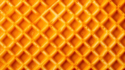 Waffle close-up background