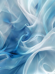 Beautiful abstract picture fabric light blue and white texture for background